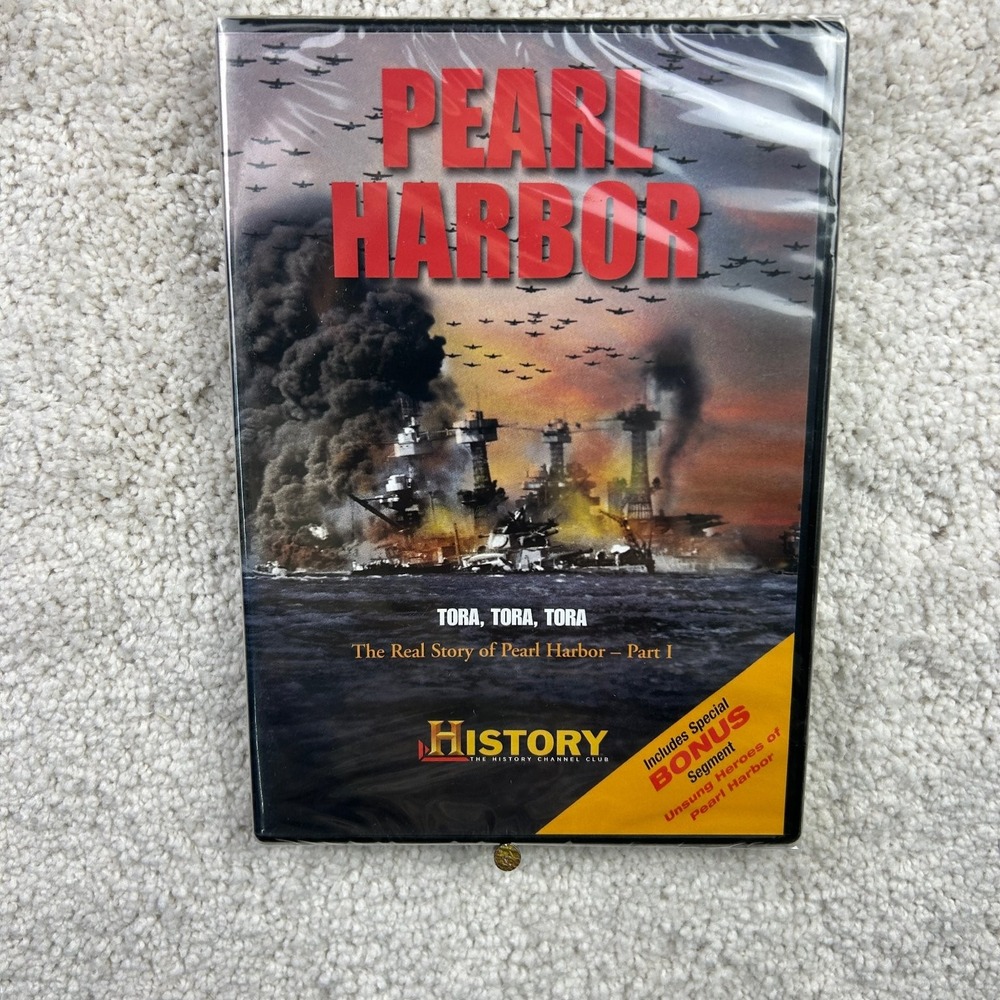 Pearl Harbor DVD 2008 Tora Tora Tora Real Story Part 1 Bonus Unsung Heroes